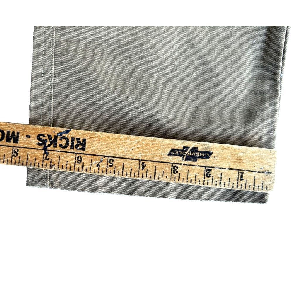 Columbia Men's ROC II Pants Men's 34 X 32 Khaki 100% Cotton Lined Straight Leg - Picture 11 of 16